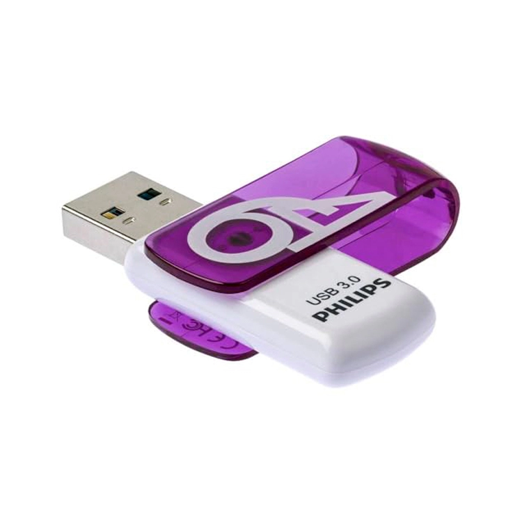 Pendrive Philips 64B Vivid USB 3.0 Purple Art.FM64FD00B